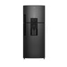 A-Mabe-Refrigerador-15-pies-cubicos-Black-Stainless-Steel-RMP450ZCAC-Frente
