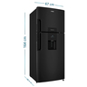B_Mabe_Refrigerador_389Lts_Platinum_RMP389JCG_Derecha_Isometrico