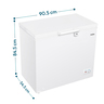 C_Mabe_Congelador_200Lts_Blanco_CHMHM200PHVLB0_Isometrico