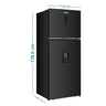 C_Mabe_Refrigeracion_448Lts_Black_Steel_RMN415PAPRP0_Isometrico