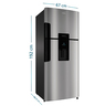 C-Mabe-Refrigerador-470Lts-Inox-RMP470YCU-Isometrico