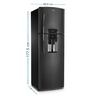C-Mabe-Refrigeradores-300L-Black-RMA300FWUC-Isometrico