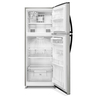 E-Mabe-Refrigerador-360-L-Inox-Mate-RME360FGMRM0-Abierto-Sin-Props