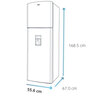 F_Mabe_Refrigerador_264L_Grafito_RMA264PYEG_Isometrico