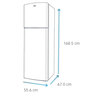 F_Mabe_Refrigerador_264L_Inox_RMA264PHEU_Isometrico