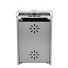 Cocina de Piso a Gas 60 cm Inox Mabe - EM6095FX1