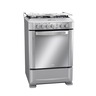 Cocina de Piso a Gas 60 cm Inox Mabe - EM6095FX1