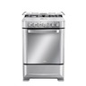 Cocina de Piso a Gas 60 cm Inox Mabe - EM6095FX1