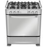 Cocina de Piso a Gas 76 cm Inox Mabe - EM7635FX0