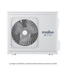 Aire Acondicionado Mini Split Inverter Frío-Calor 220 V 1 Tonelada (12,000 BTU) Blanco Mabe - MMI12HDBWCA6M9
